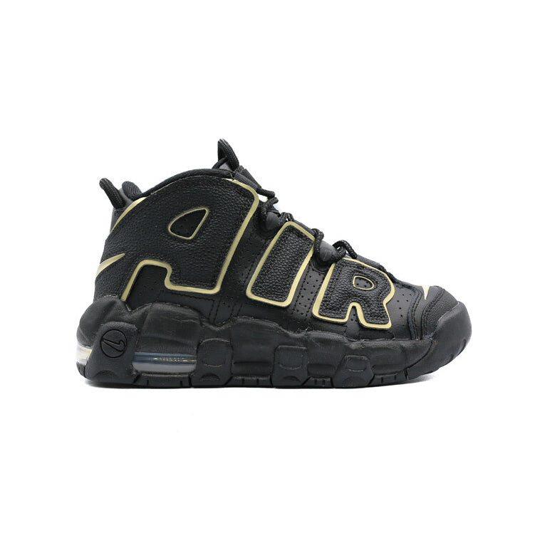 Nike Air More Uptempo Black Metallic Gold GS – Ar Store