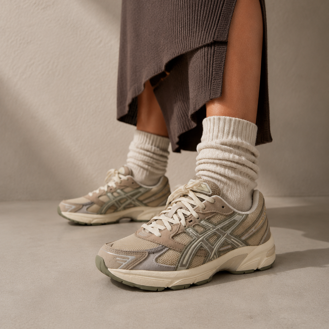 Asics Gel-1130 Wood Crepe Mink - vista 5