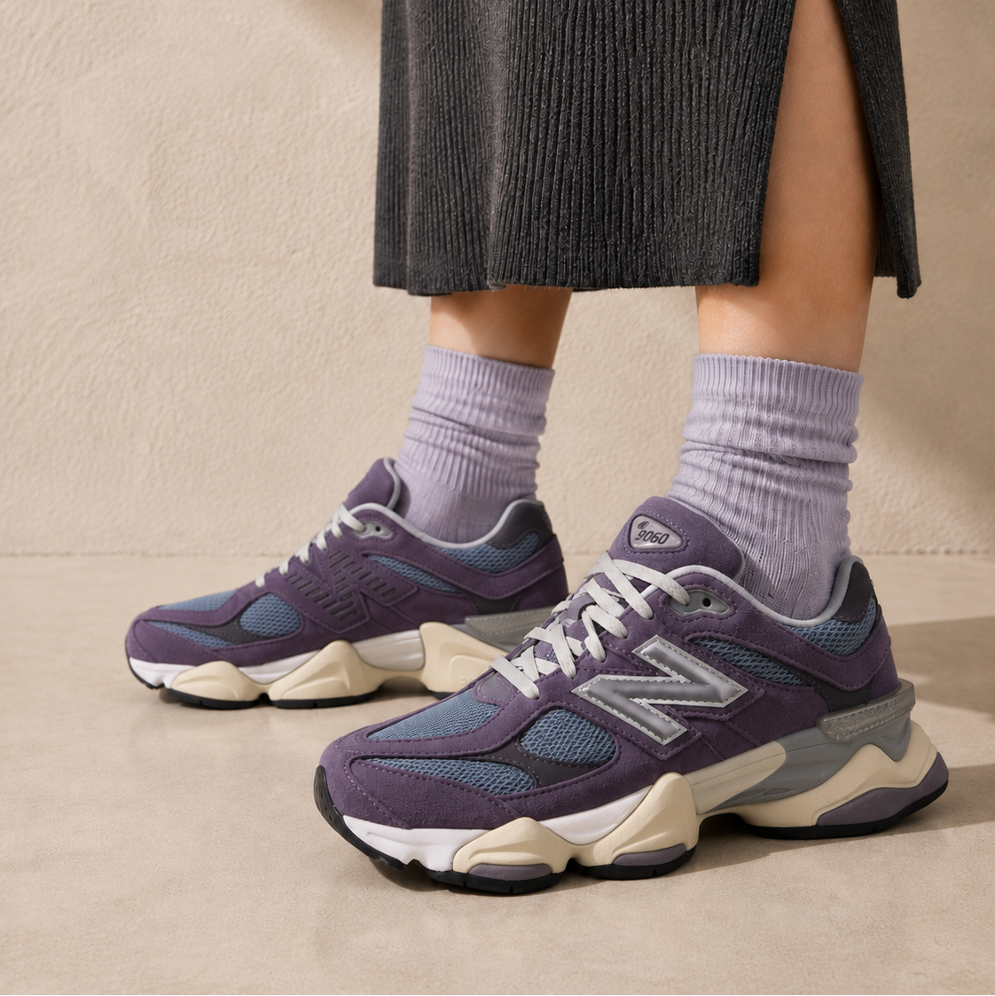 New Balance 9060 Shadow Purple - vista 5