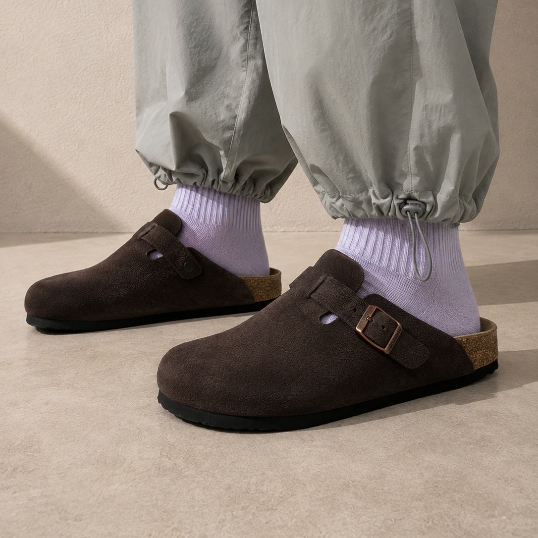 Birkenstock Boston Dark Brown