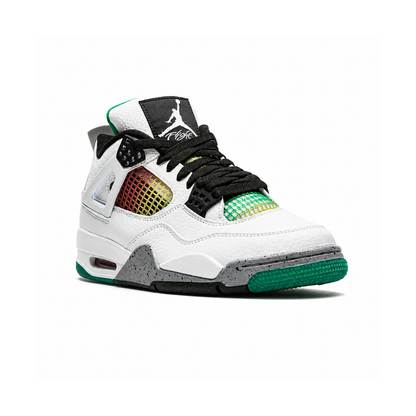 Air Jordan 4 Retro Lucid Green Rasta