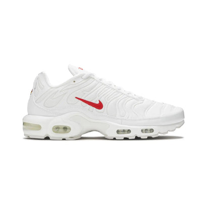 Nike Air Max Plus x Supreme White Speed Red