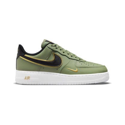 Nike Air Force Low Double Swoosh Olive Gold Black – Ar Store