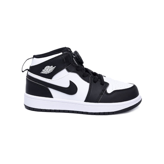 Kids Air Jordan 1 High Panda with Boa