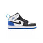 Kids Air Jordan 1 Mid Royal Black Toe