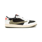 Jordan Retro 1 Low x Travis Scott Reverse Olive