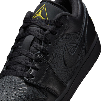 Air Jordan 1 Low Black Elephant Print