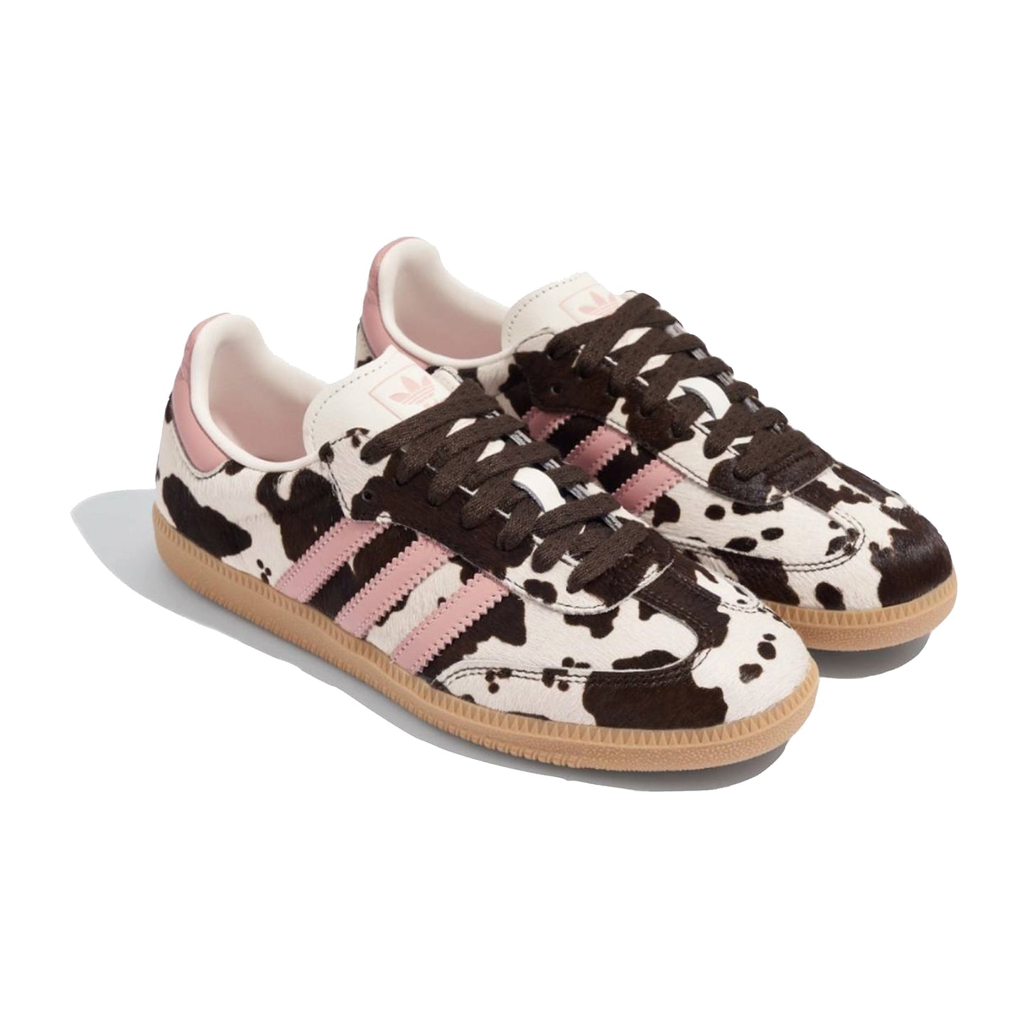 Adidas Samba Cow Print Dark Brown Wonder Mauve
