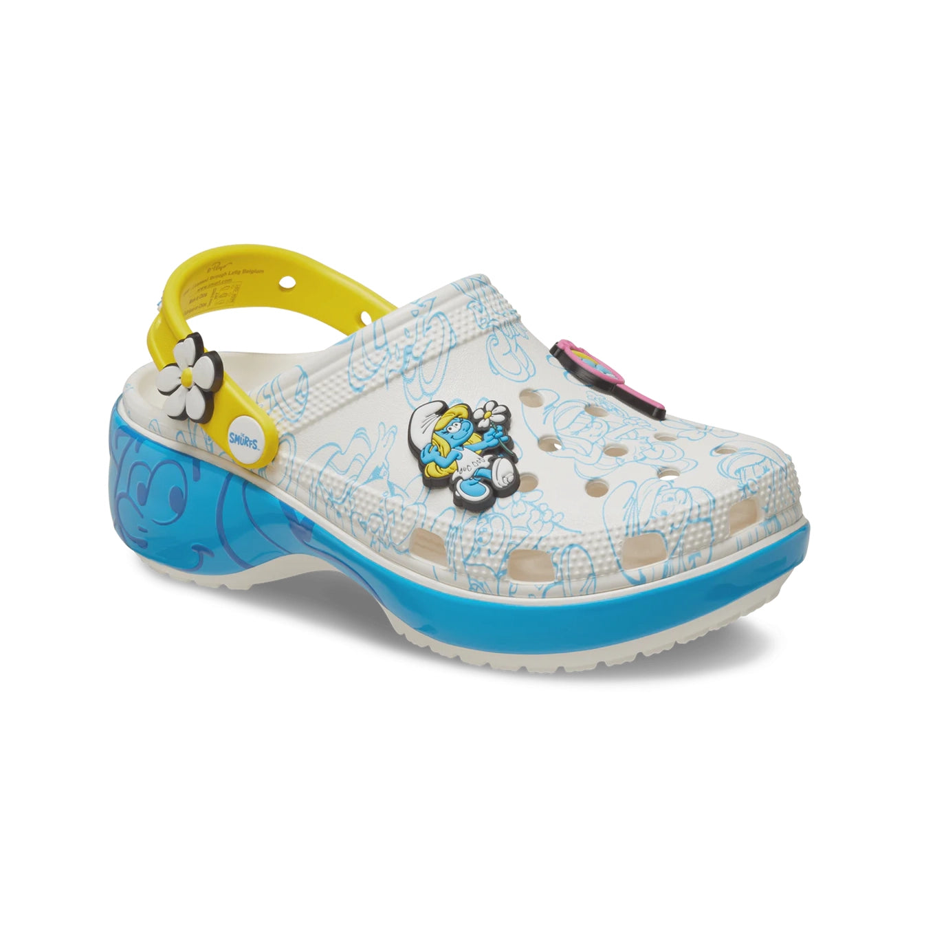 Crocs Classic Clog Platform Smurfs