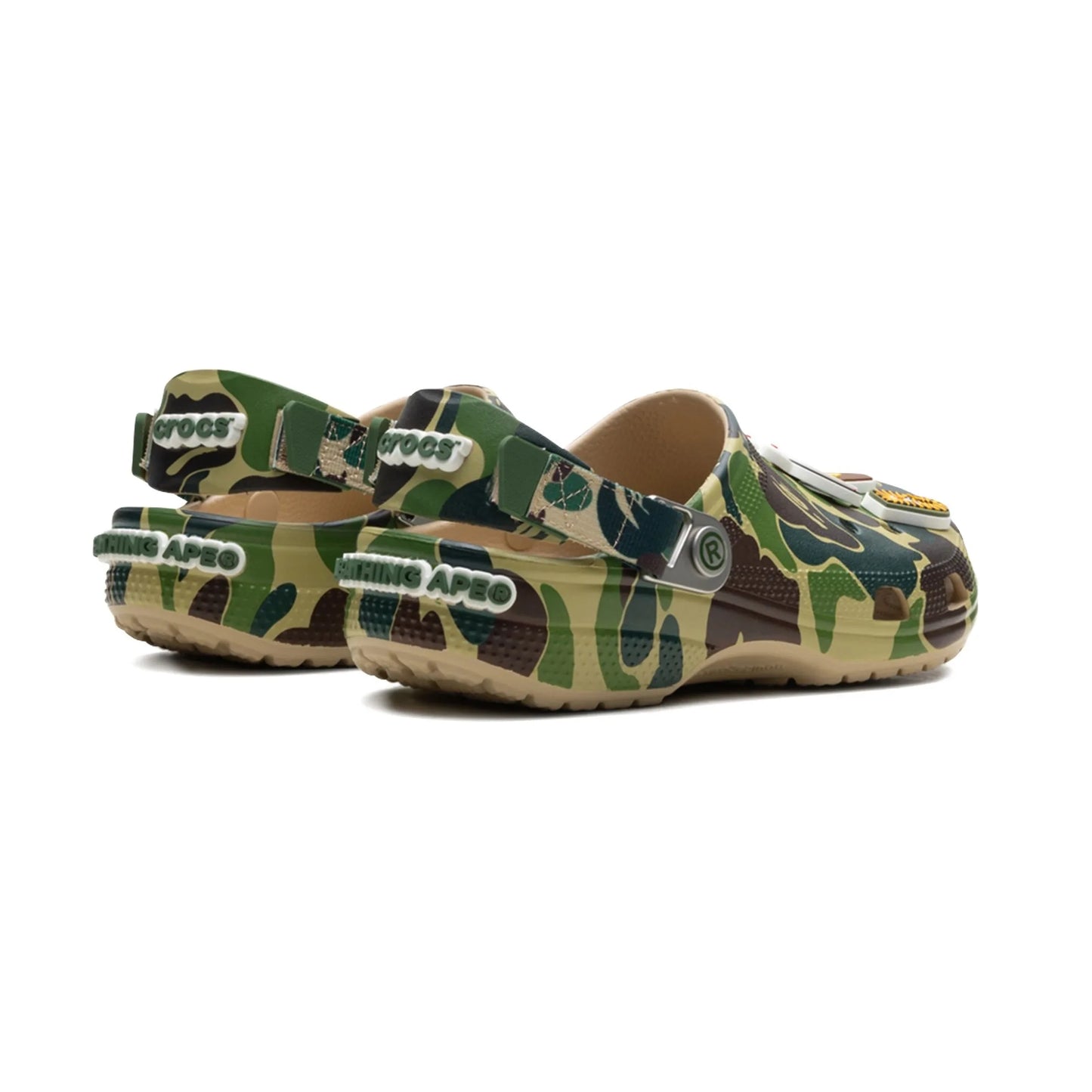 Crocs Classic Clog x BAPE ABC Camo Green