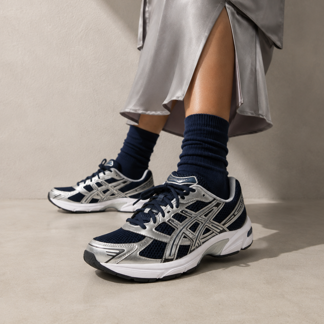 Asics Gel-1130 French Blue Pure Silver - vista 5
