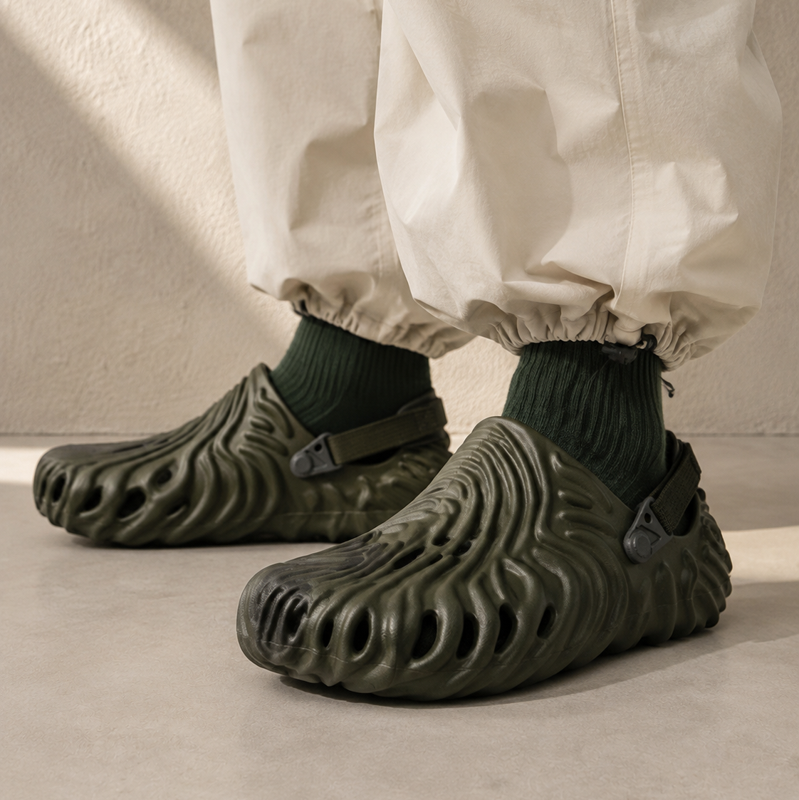 Crocs Pollex Clog x Salehe Bembury Cucumber - vista 4
