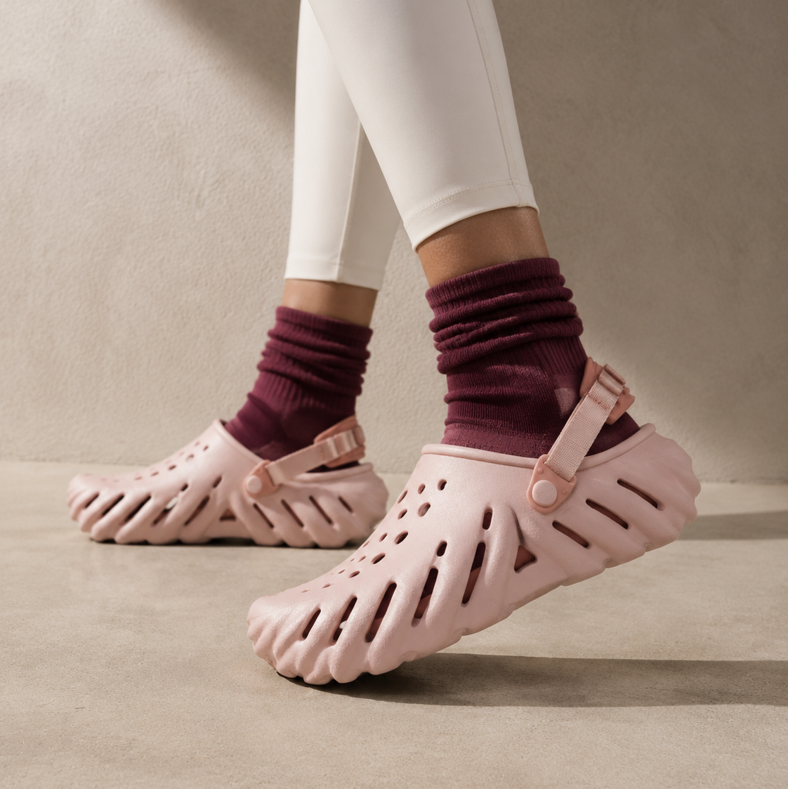 Crocs Echo Clog Pink Clay - vista 4