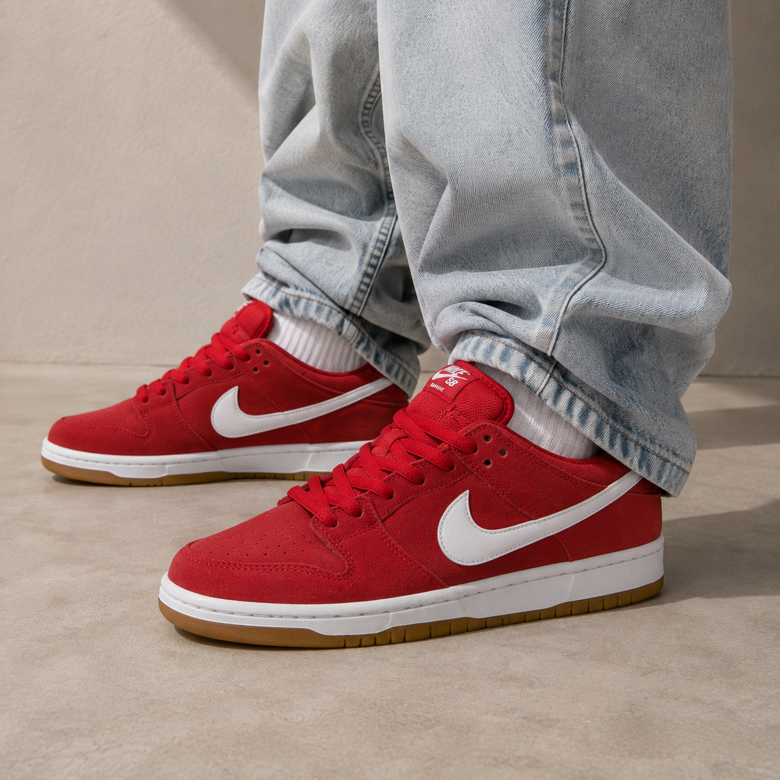 Nike Dunk Low SB Ishod Wair University Red - vista 5