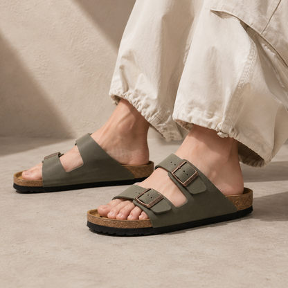 Birkenstock Arizona Military Green - vista 4