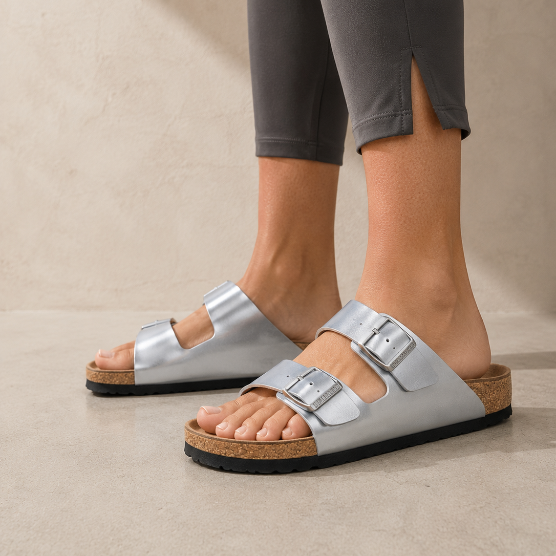 Birkenstock Arizona Silver - vista 4