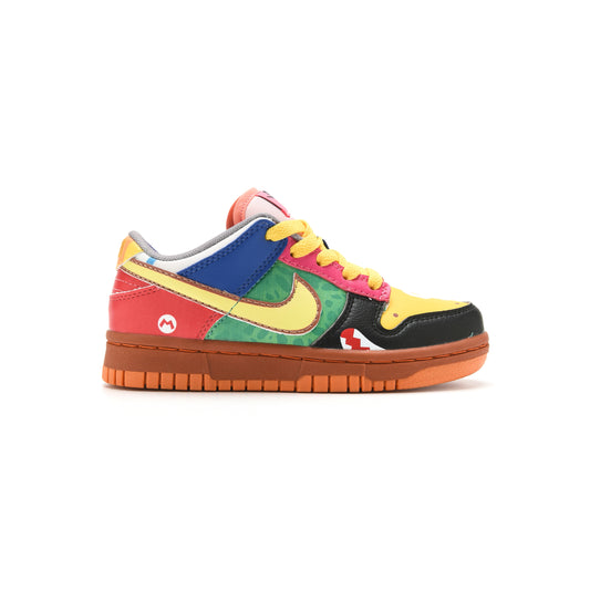 Nike Kids Dunk Low What the Super Mario