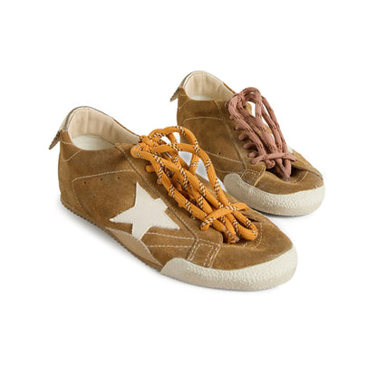 Golden Goose True Star Patch Low Brown