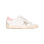 Golden Goose Super Star Sneakers Pink Grey Star