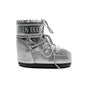 Moon Boot Icon Low Metallic Silver Glance