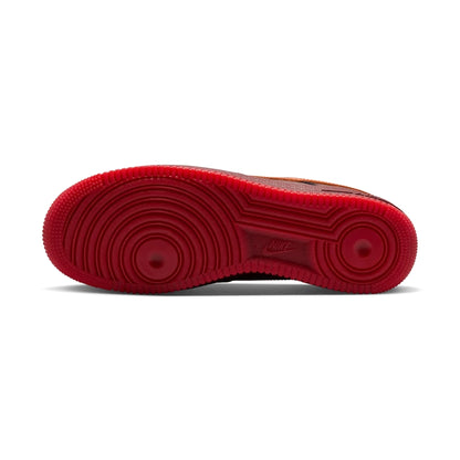 Nike Air Force 1 Low Patent Leather Dark Team Red Safety Orange