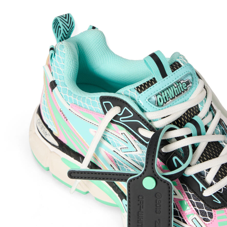 Off-White Be Right Back Fishnet Aqua Mint