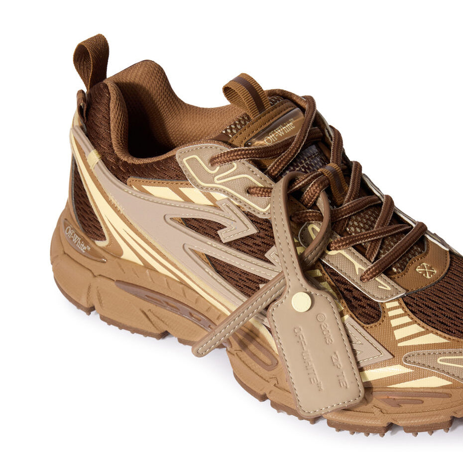 Off-White Be Right Back Dark Brown Cream