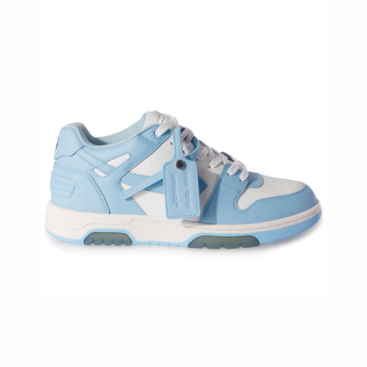 Off-White Out Of Office Leather White Light Blue