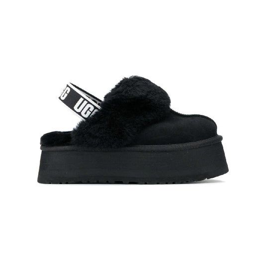 UGG Funkette Slipper Platform Black