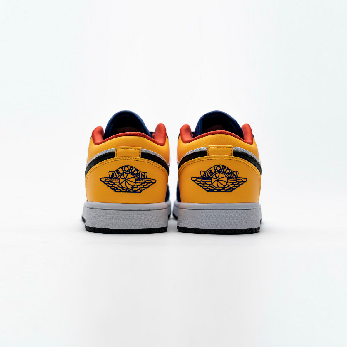 Nike Air Jordan Low Blue Yellow Orange – Ar Store