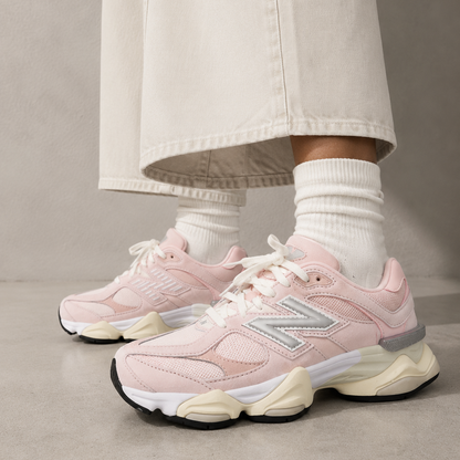 New Balance 9060 Vintage Rose worn on foot